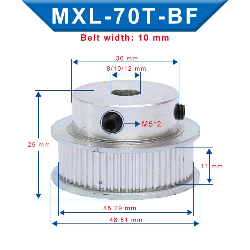 Ÿ̹ Ǯ MXL-70T   8/10/12mm Ʈ Ǯ  ..